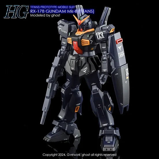 G-Rework Water Decal For HG MK-II (Titans)