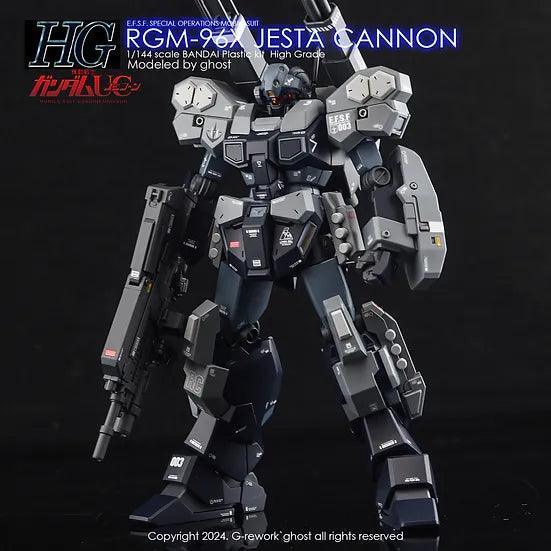 G-Rework Water Decal For HG Jesta Cannon - A-Z Toy Hobby