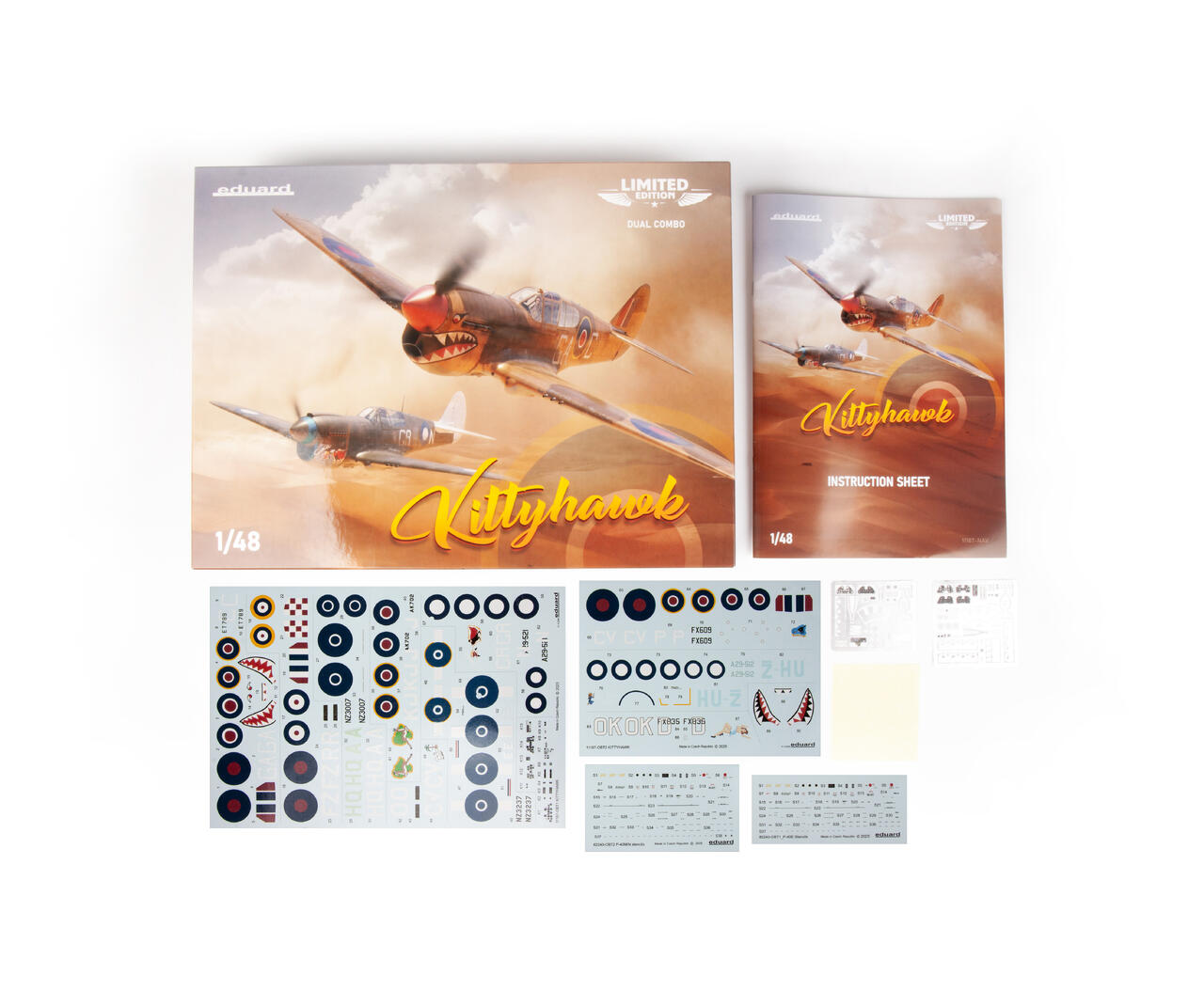 Eduard 11187 Kittyhawk Dual Combo Limited Edition 1/48 Model Kit