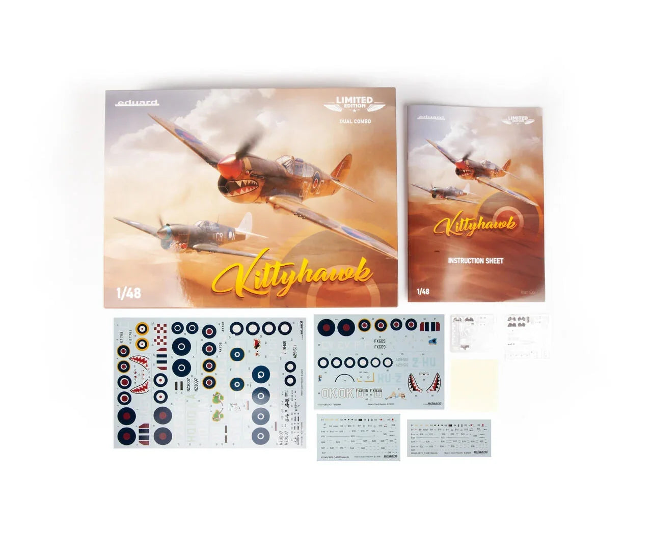 Eduard 11187 Kittyhawk Dual Combo Limited Edition 1/48 Model Kit