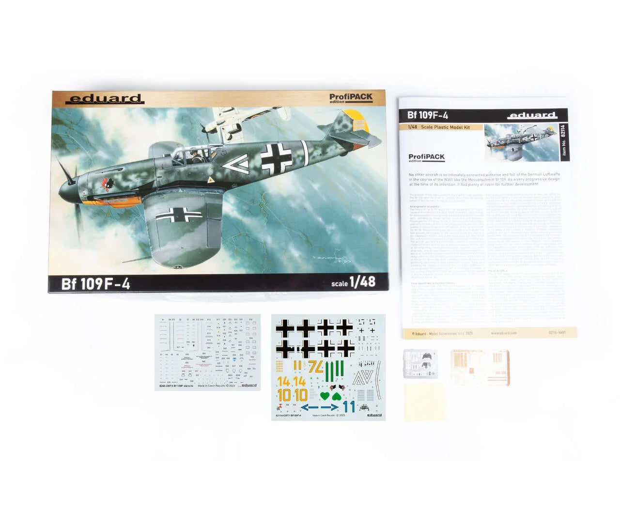 Eduard 82114 Bf 109F-4 ProfiPACK 1/48 Model Kit