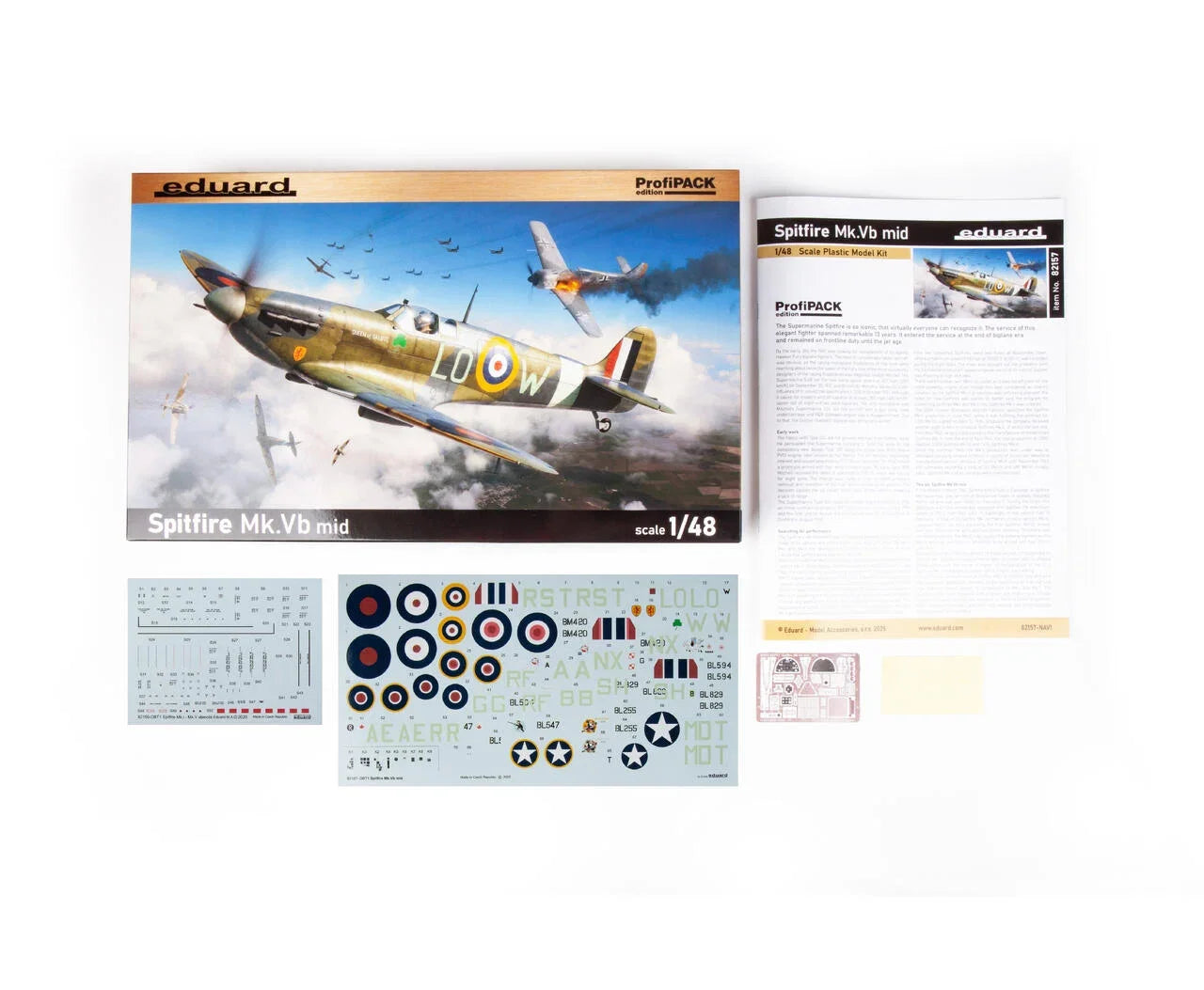 Eduard 82157 Spitfire Mk.Vb Mid ProfiPACK 1/48 Model Kit