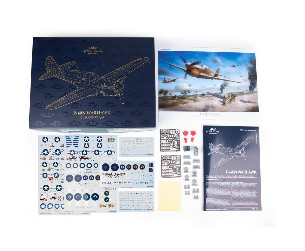 Eduard R0025 P-40N Warhawk Dual Combo Royal Class 1/48 Model Kit