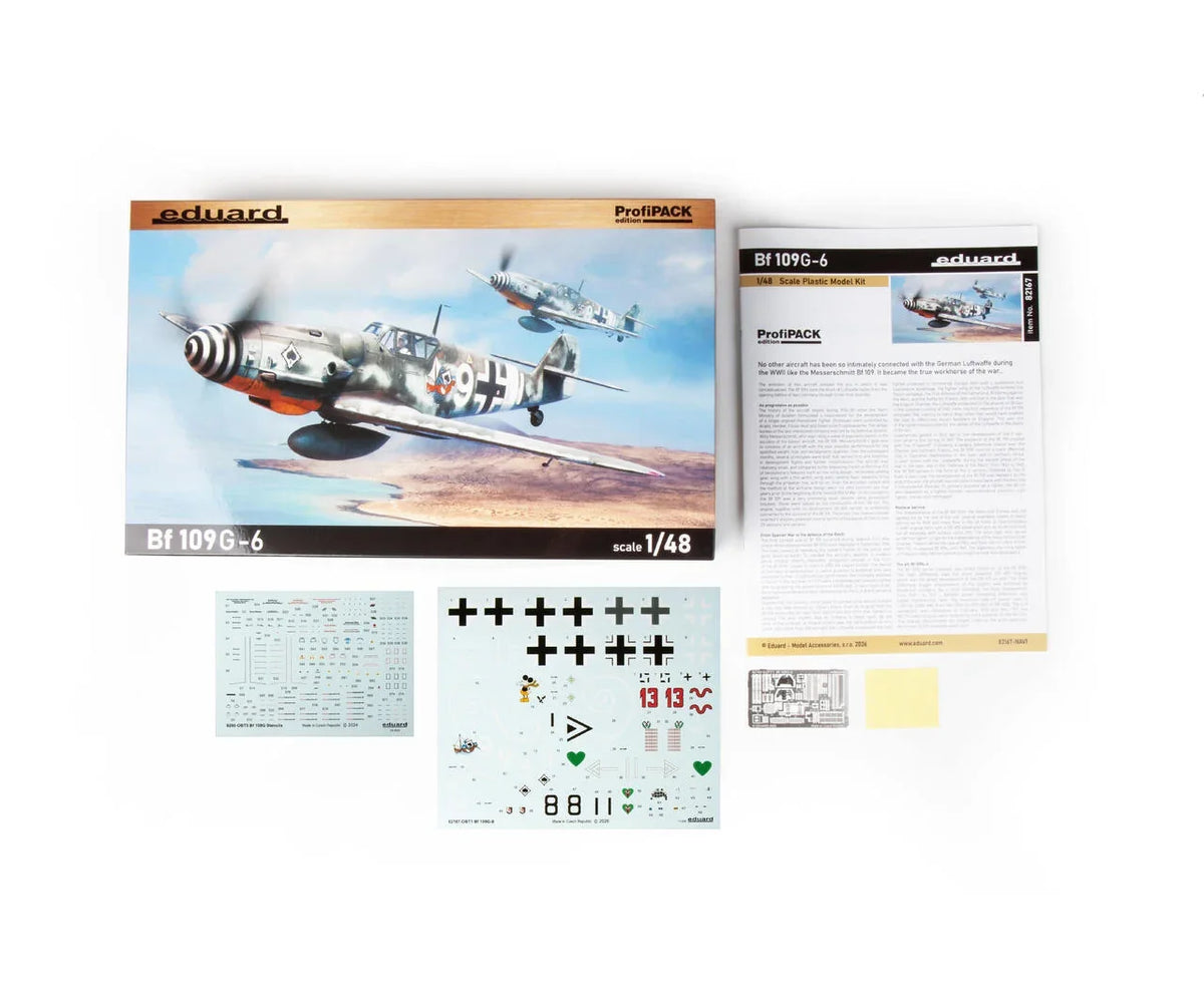 Eduard 82167 Messerschmitt Bf 109 G-6 ProfiPACK 1/48 Model Kit