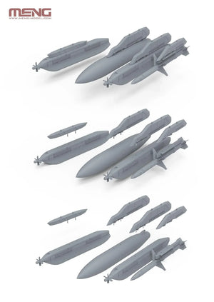 Meng LS-014 EA-18G Growler Electronic Attack Aircraft 1/48 Model Kit - A-Z Toy Hobby