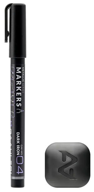 Gaahleri Metallic Marker Dark Iron GM-MS04 - A-Z Toy Hobby