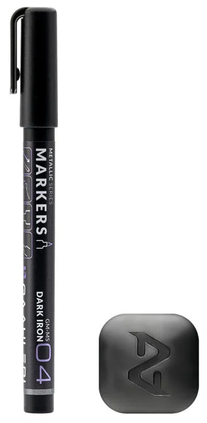 Gaahleri Metallic Marker Dark Iron GM-MS04 - A-Z Toy Hobby
