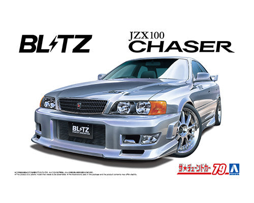 Aoshima 79 1996 Toyota Blitz JZX100 Chaser Tourer V 1/24 Model Kit