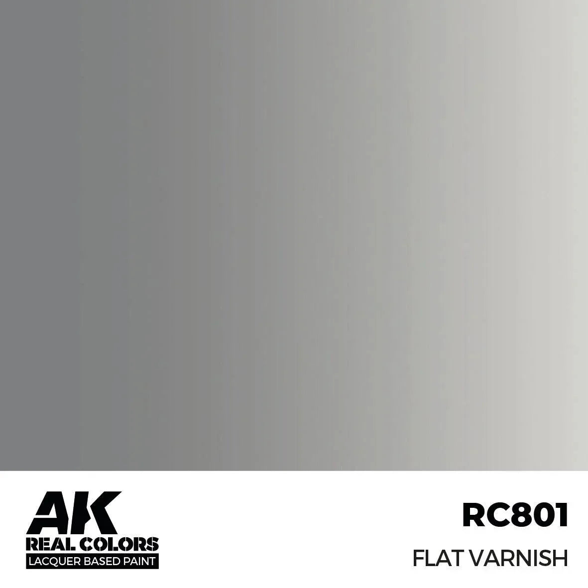 AK Interactive RC801 Real Colors Flat Varnish Paint 17ml - A-Z Toy Hobby
