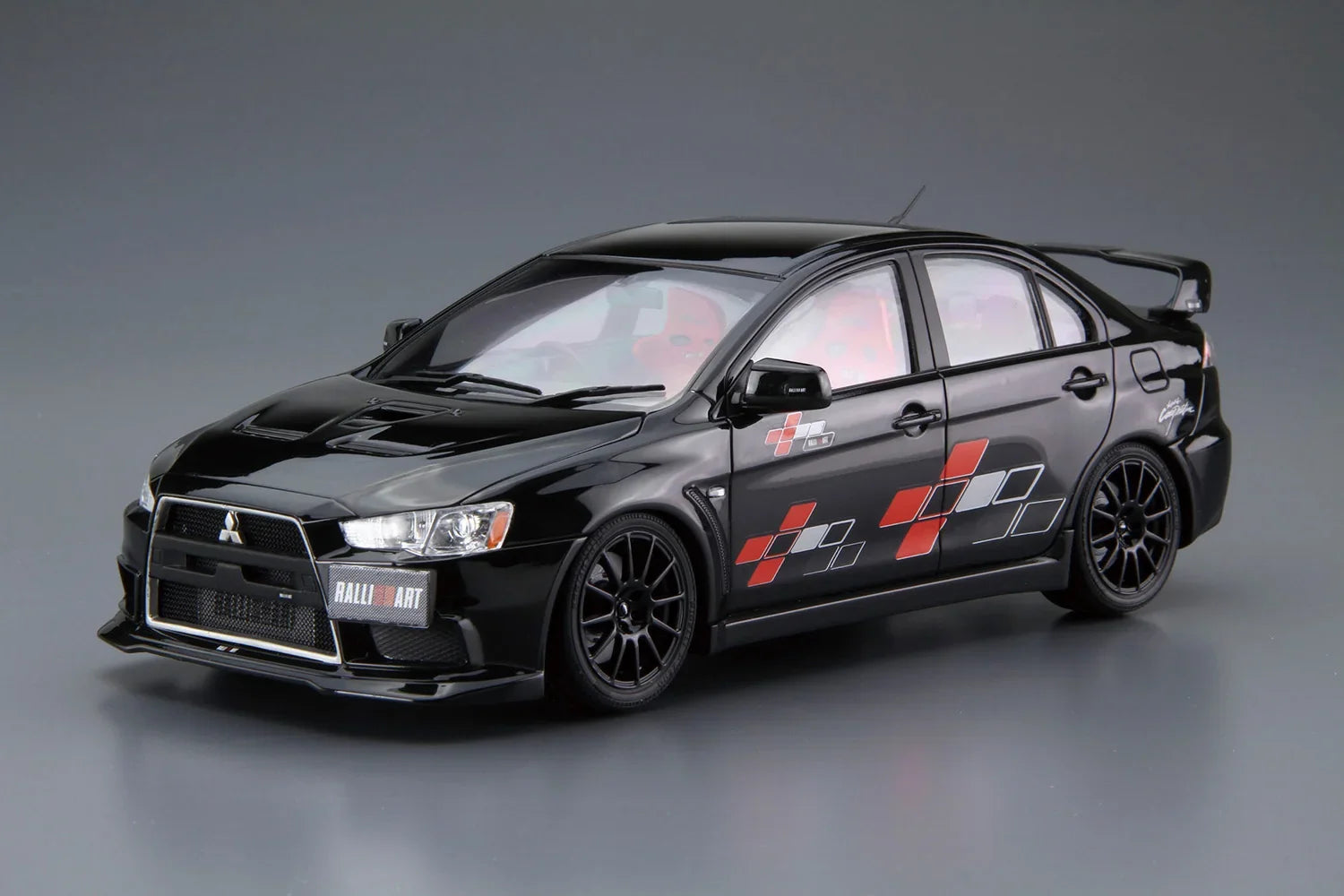 Aoshima 52 2007 Ralliart CZ4A Lancer Evolution X 1/24 Model Kit