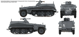 Das Werk 16018 Sd.Kfz. 250/1 Ausf. A 1/16 Model Kit - A-Z Toy Hobby