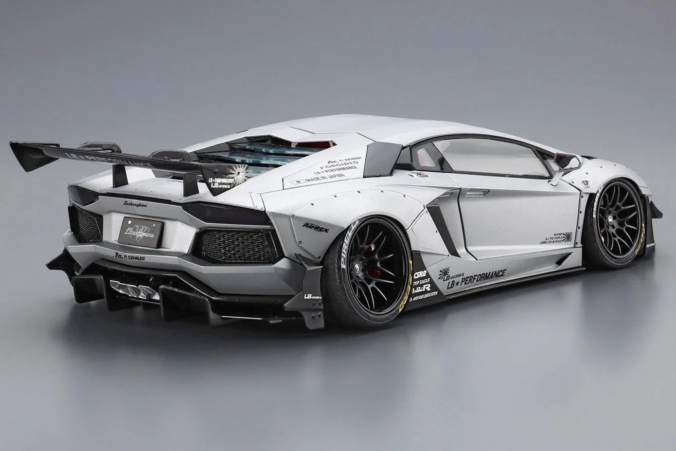 Aoshima 05993 LB-Works Lamborghini Aventador Limited Edition Ver.1 1/24 Model Kit - A-Z Toy Hobby
