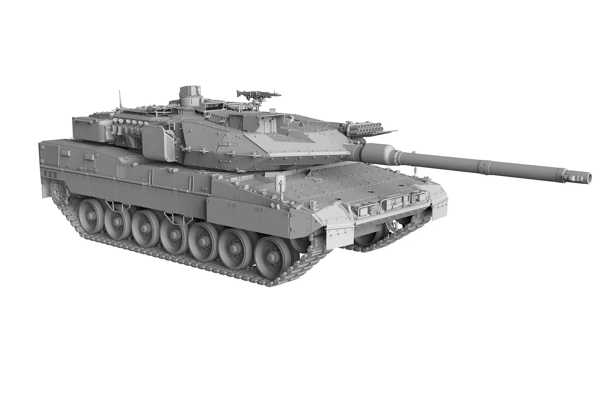 Das Werk 16024 German MBT Leopard 2 A7V 1/16 Model Kit - A-Z Toy Hobby