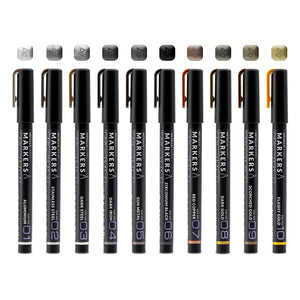 Gaahleri Metallic Marker Set - A-Z Toy Hobby