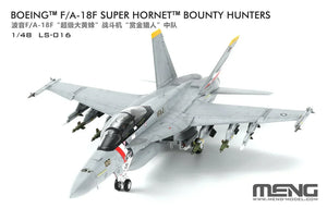 Meng LS-016 F/A-18F Super Hornet Bounty Hunters 1/48 Model Kit - A-Z Toy Hobby