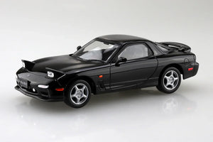 Aoshima Snap Kit 04-BB Efini FD3S RX-7 (Brilliant Black) 1/32 Model Kit - A-Z Toy Hobby
