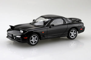 Aoshima Snap Kit 04-BB Efini FD3S RX-7 (Brilliant Black) 1/32 Model Kit - A-Z Toy Hobby