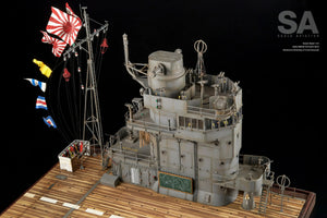 Border Model BSF002 Akagi Bridge w/Flightdeck & A6M2 Zero 1/35 Model Kit - A-Z Toy Hobby