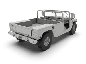 ICM 35435 Humvee M1097A2 1/35 Model Kit - A-Z Toy Hobby