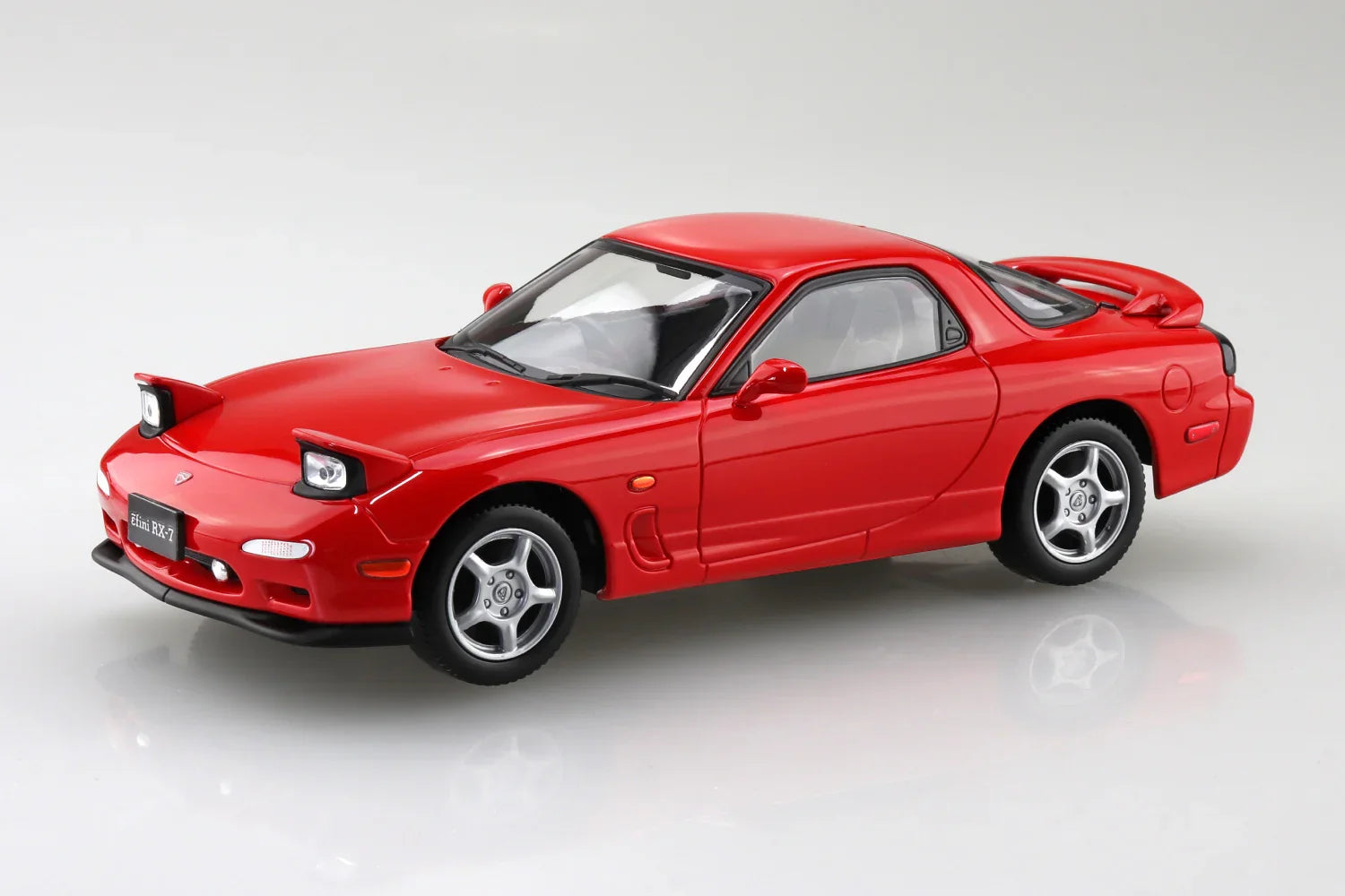 Aoshima Snap Kit 04-VR Efini FD3S RX-7 (Vintage Red) 1/32 Model Kit - A-Z Toy Hobby
