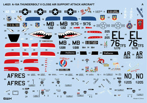 Great Wall Hobby L4825 A-10A Thunderbolt II Close Air Support Attack Aircraft 1/48 Model Kit - A-Z Toy Hobby