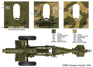 Das Werk 35023 US 155mm Howitzer M1918 1/35 Model Kit - A-Z Toy Hobby