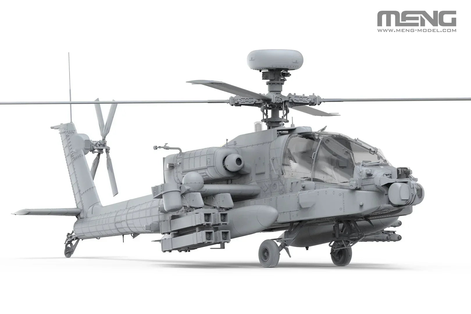 Meng QS-005 AH-64D Saraf Heavy Attack Helicopter 1/35 Model Kit