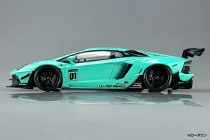 Aoshima 05995 LB-Works Lamborghini Aventador Limited Edition Ver.2 1/24 Model Kit - A-Z Toy Hobby