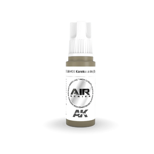 AK Interactive AK11905 3G Air IJA #30 Karekusa Iro (Dry Grass) Paint 17ml - A-Z Toy Hobby