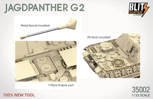Das Werk 35042 Jagdpanther G2 - Sd.Kfz. 173 1/35 Model Kit - A-Z Toy Hobby
