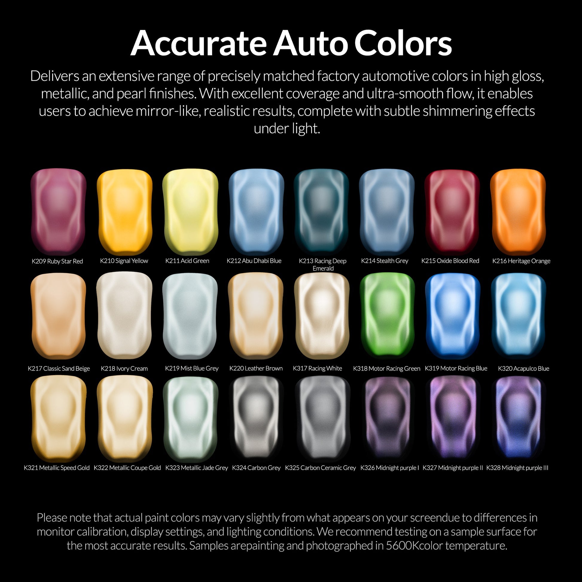 Kaleido 24 Auto Colors Paint Set B