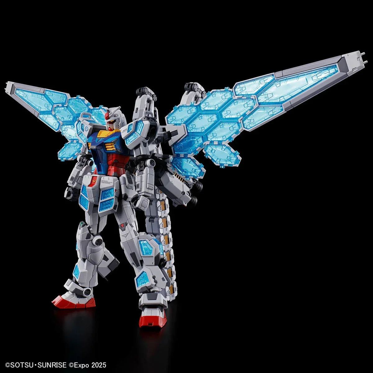 Bandai RX-78F00/E Gundam (EX-001 G.L.R.S.S. Feather Unit) 1/144 Model Kit