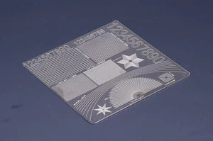 Border Model BD0012 Mask Cutting Mat (Lines Geometry) (304 stainless steel) - A-Z Toy Hobby