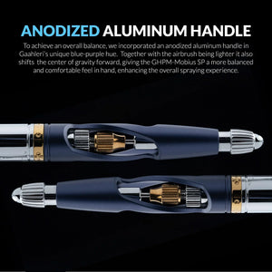 Gaahleri GHPM-Mobius Premium SP 0.3mm & 0.5mm Siphon Airbrush - A-Z Toy Hobby