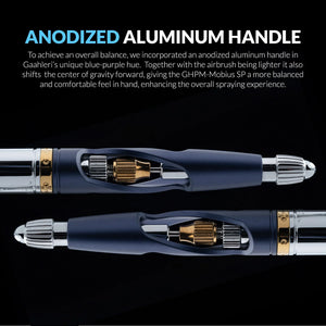 Gaahleri GHPM-Mobius Premium SP 0.3mm & 0.5mm Siphon Airbrush - A-Z Toy Hobby