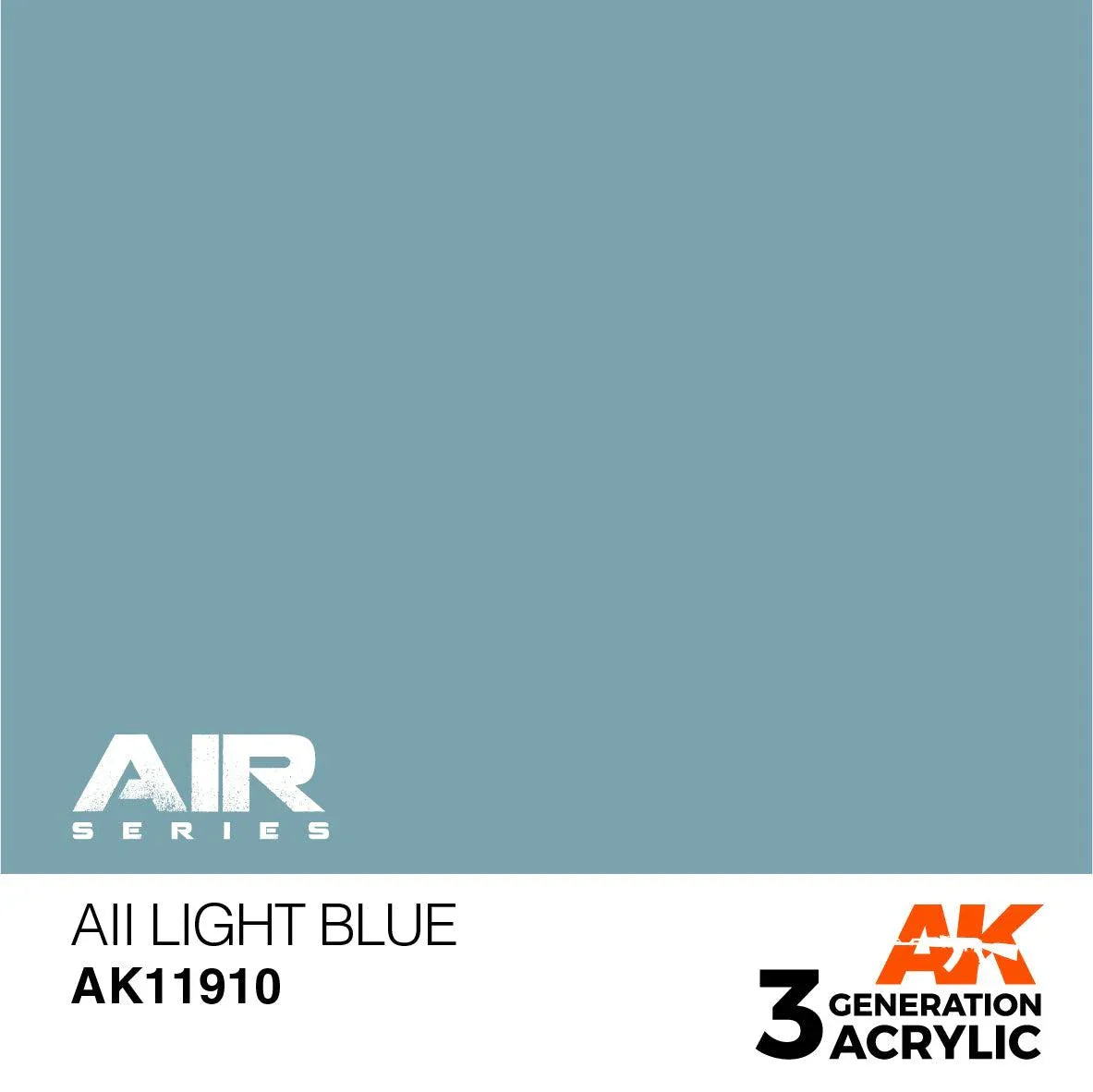 AK Interactive AK11910 3G Air AII Light Blue Paint 17ml - A-Z Toy Hobby