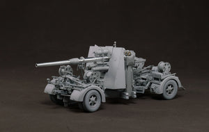 Border Model BT013 German 88mm Gun Flak36 w/6 Anti-Aircraft Artillery Crew Members 1/35 Model Kit - A-Z Toy Hobby