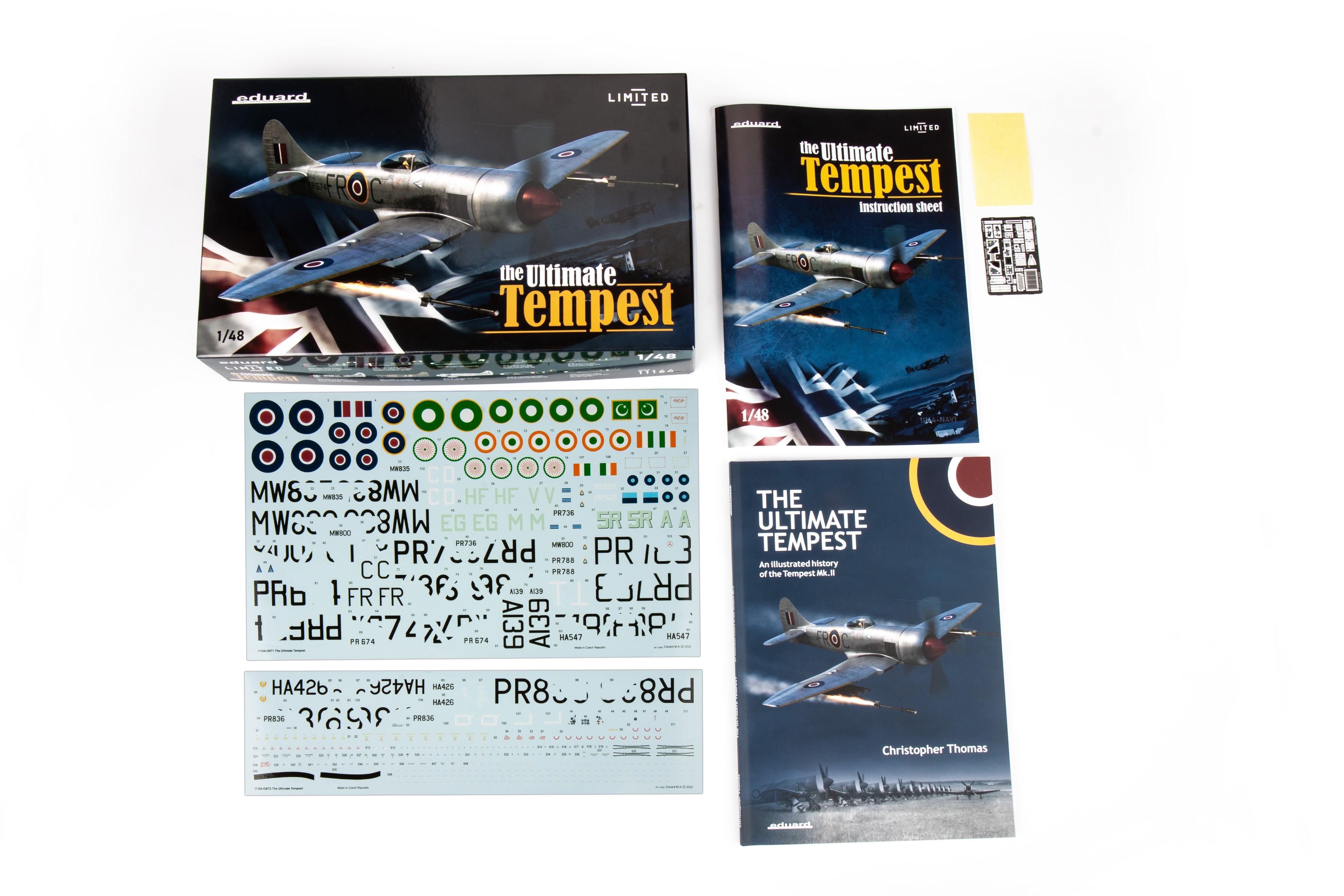 Eduard 11164 The Ultimate Tempest Mk. II British Fighter 1/48 Model Kit - A-Z Toy Hobby