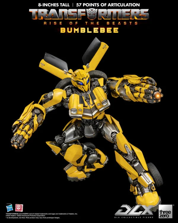 Threezero Transformers Rise of the Beasts DLX Bumblebee Action Figure - A-Z Toy Hobby
