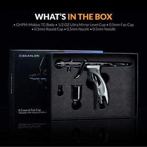 Gaahleri GHPM-Mobius TG Premium 0.5mm Airbrush - A-Z Toy Hobby