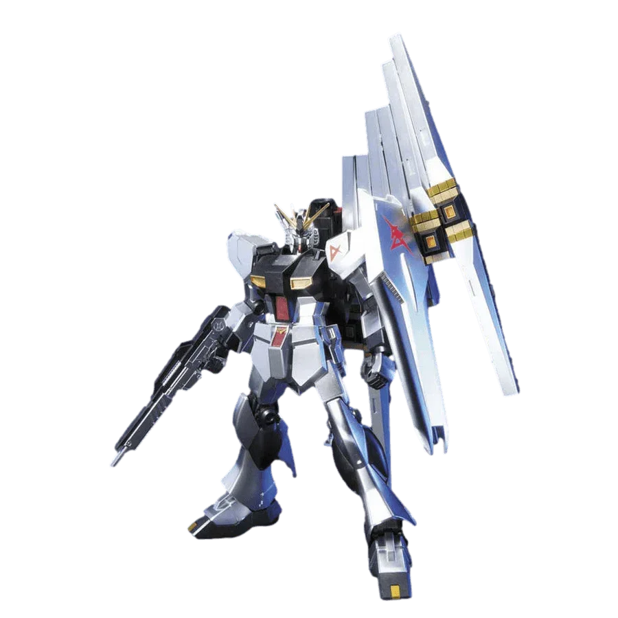 Bandai Nu Gundam (Metallic Coating Ver.) HGUC 1/144 Model Kit - A-Z Toy Hobby