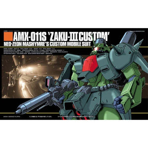 Bandai 003 Zaku III Custom HGUC 1/144 Model Kit - A-Z Toy Hobby