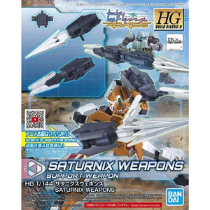 Bandai 025 Saturnix Weapons HGBD 1/144 Model Kit - A-Z Toy Hobby