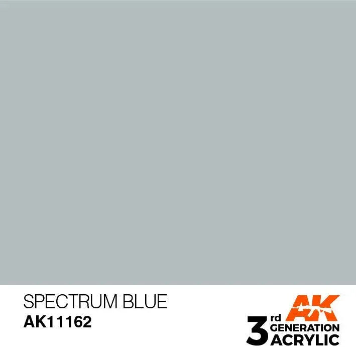 AK Interactive AK11162 3G Spectrum Blue Acrylic Paint 17ml - A-Z Toy Hobby
