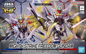 Bandai Mighty Strike Freedom Gundam SDCS Model Kit - A-Z Toy Hobby