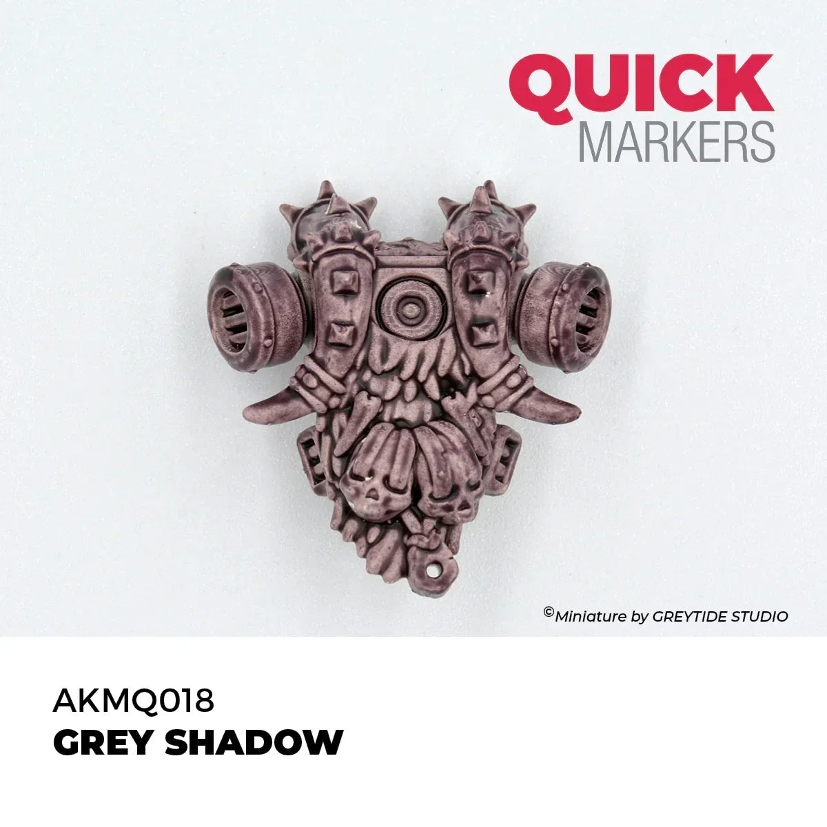AK Interactive AKMQ018 Quick Markers Gray Shadow