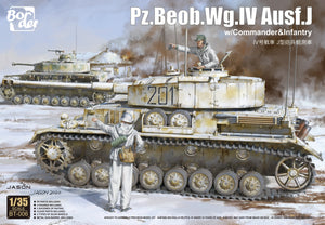 Border Model BT006 Pz. Beob. Wg IV Ausf J 1/35 Model Kit - A-Z Toy Hobby