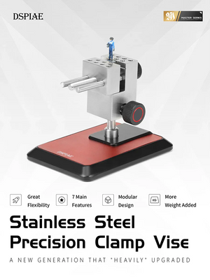DSPIAE Precision Stainless Steel Clamp Vise AT-TVA&B - A-Z Toy Hobby