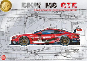 Platz BMW M8 GTE Road Atlanta 2020 Class Winner 1/24 Model Kit - A-Z Toy Hobby