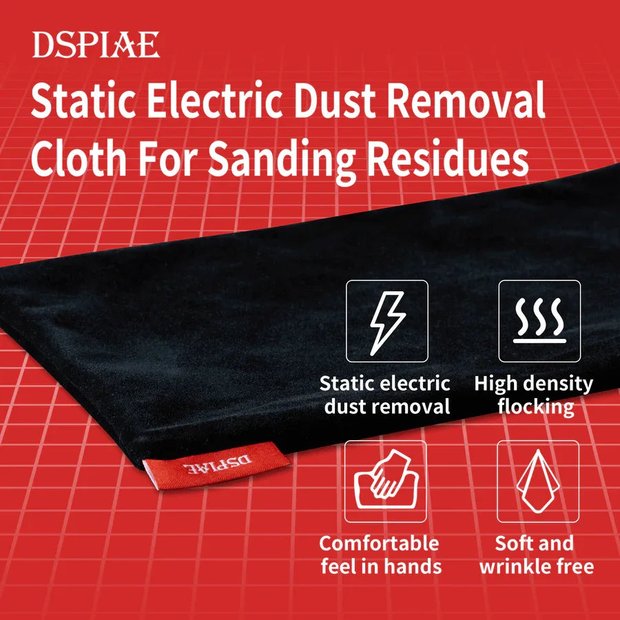 DSPIAE Electrostatic Dust Removal Cloth DC-25 - A-Z Toy Hobby